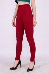 Burgundy Color Churidar Leggings